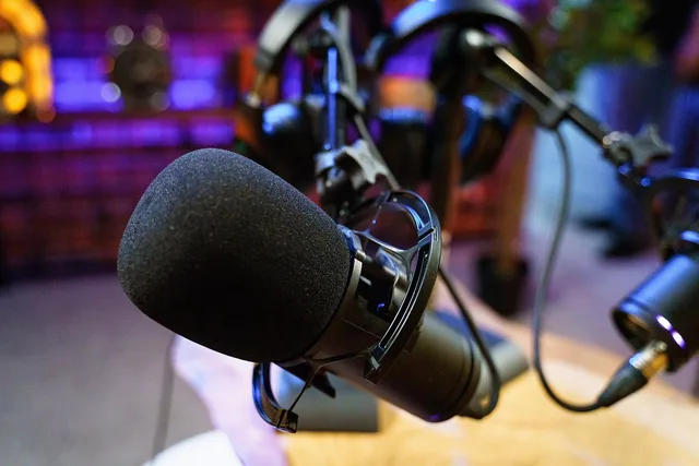 microphone, audio, recording studio, podcast, voice, broadcasting, vocal, podcast, podcast, podcast, podcast, podcast. Podcast advertising hidden costs in England: six extra lines, with worked sums