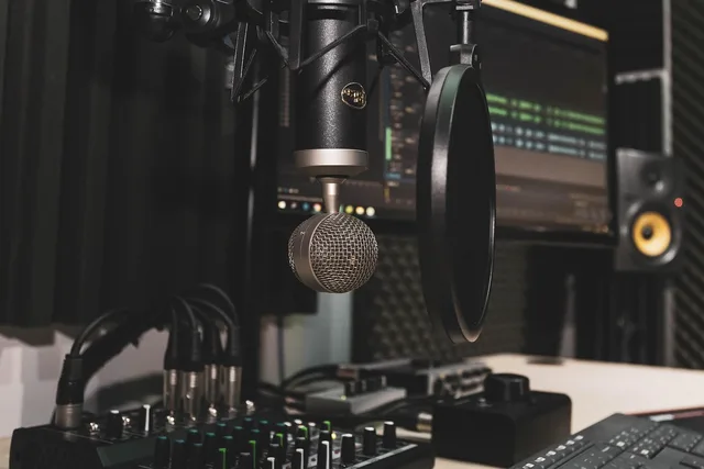 studio, microphone, rec, music, radio, audio, sound, mic, voice, speech, equipment, recording, sing, technology, entertainment, headphones, record, mixer, podcast, broadcast, gray technology, gray music, gray microphone, gray radio, gray headphones, radio, radio, radio, podcast, podcast, podcast, podcast, podcast. Nine checks for a podcast advertising selection checklist
